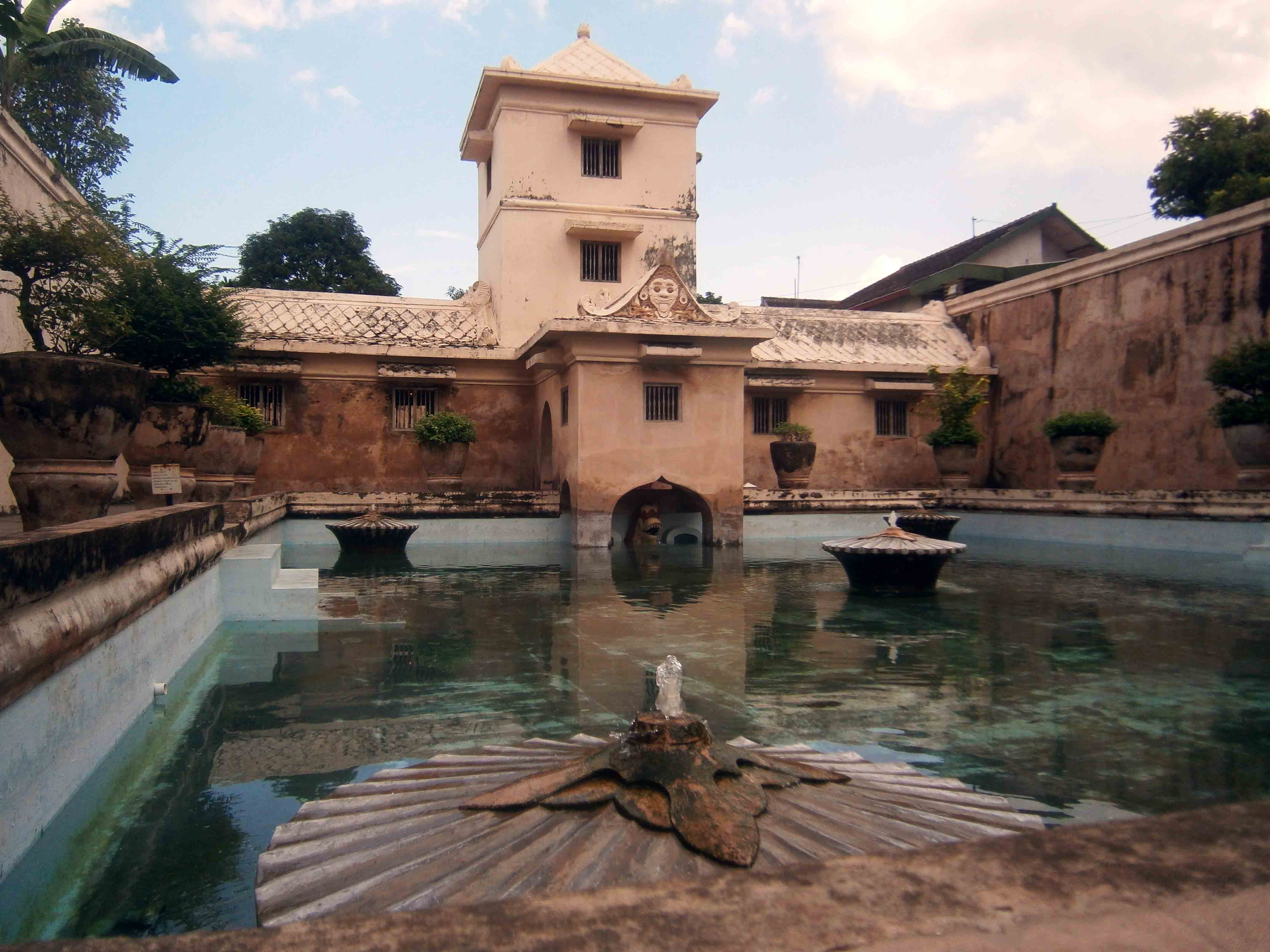  Taman Sari Water Castle  Yogyakarta Married with Maps